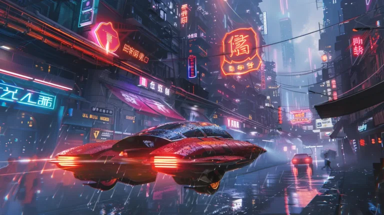 retro-futuristic ads