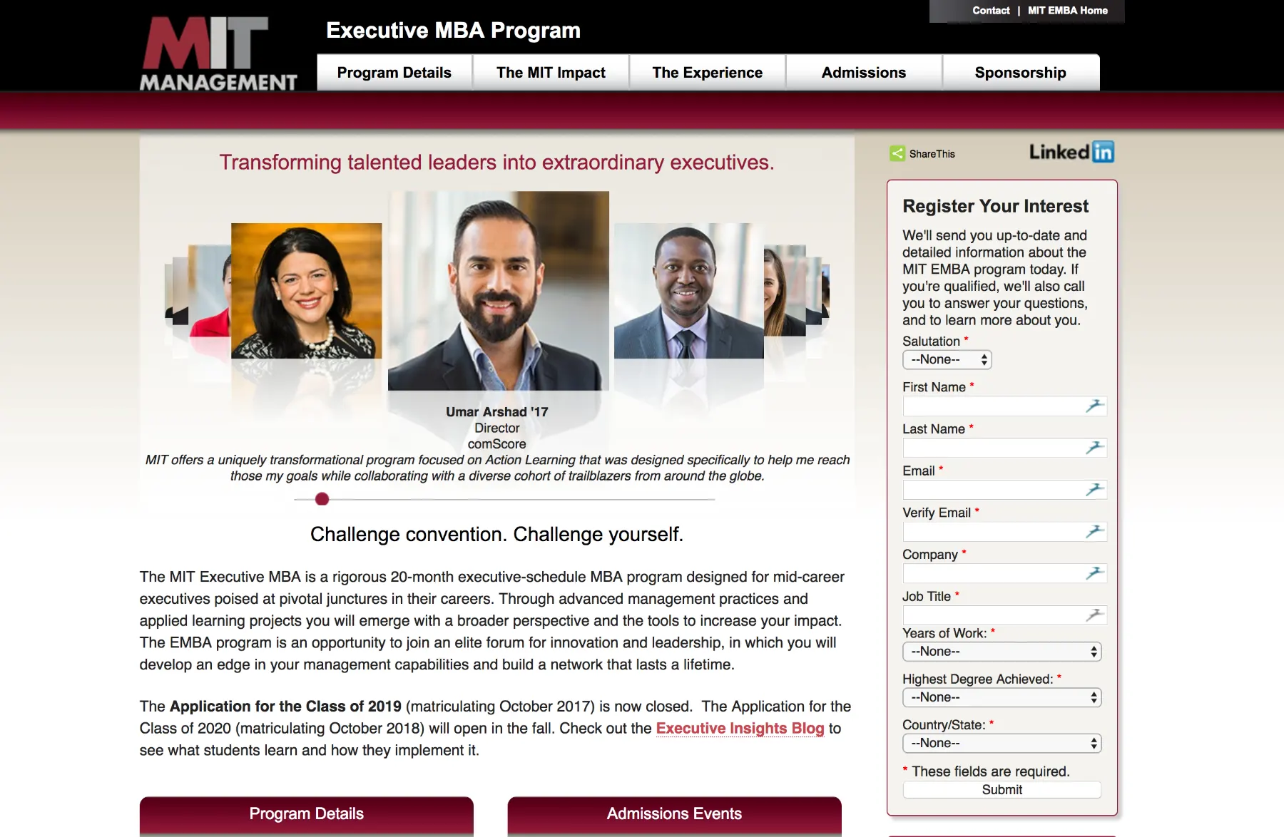 MIT eMBA