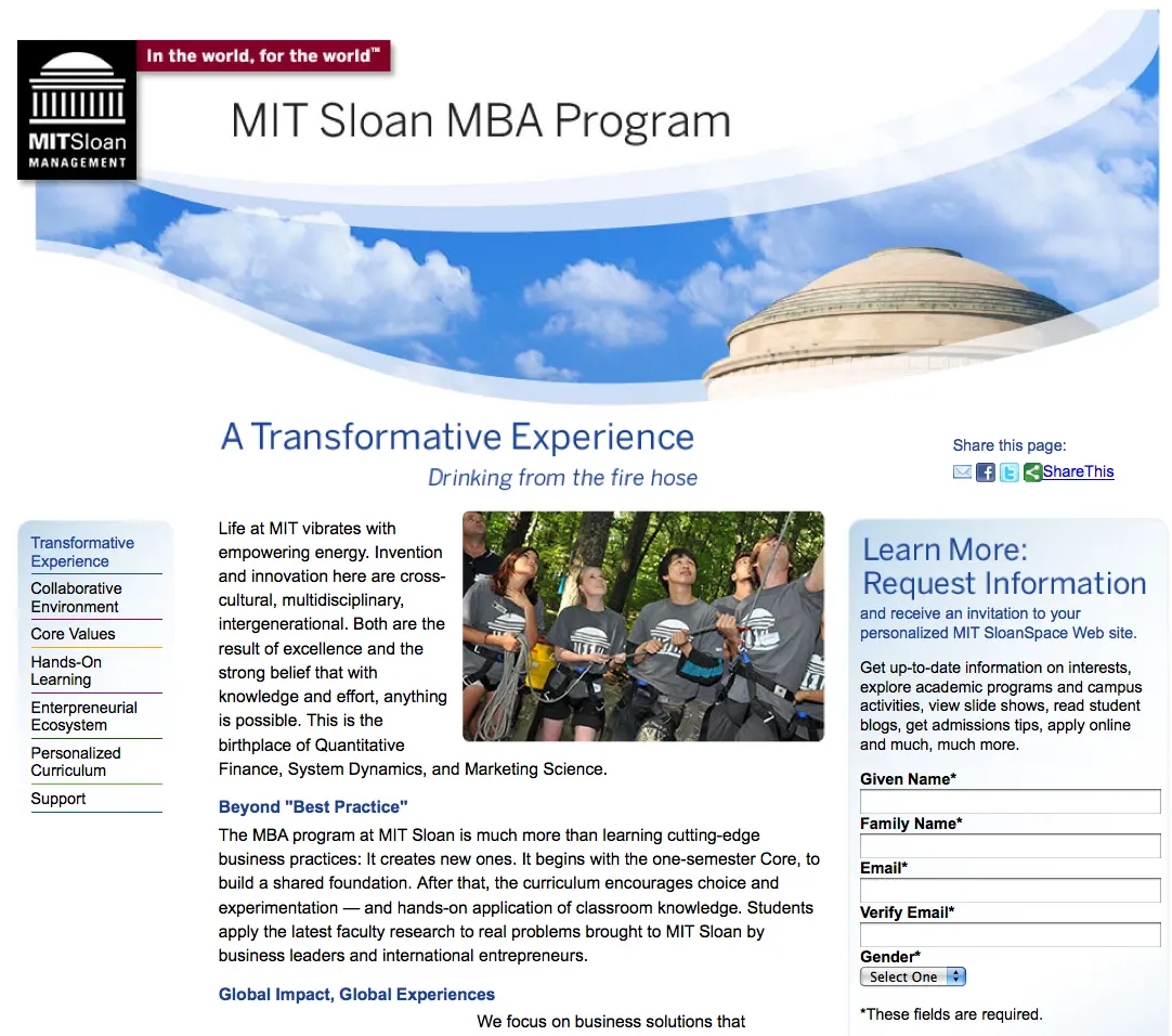 MIT Sloan MBA